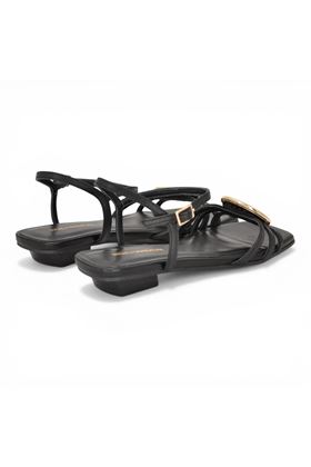 Sandalo donna Noa Harmon in pelle colore nero. NOA HARMON | 10282P-NERO